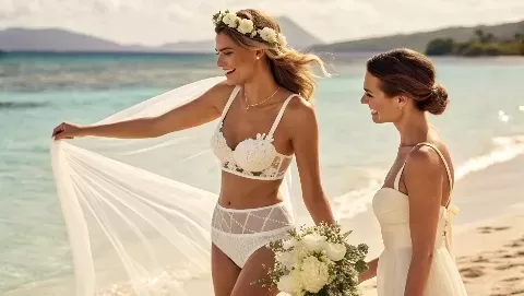 Away That Day Partners with Gigi and Olive to Launch Bridal Swimwear Collection