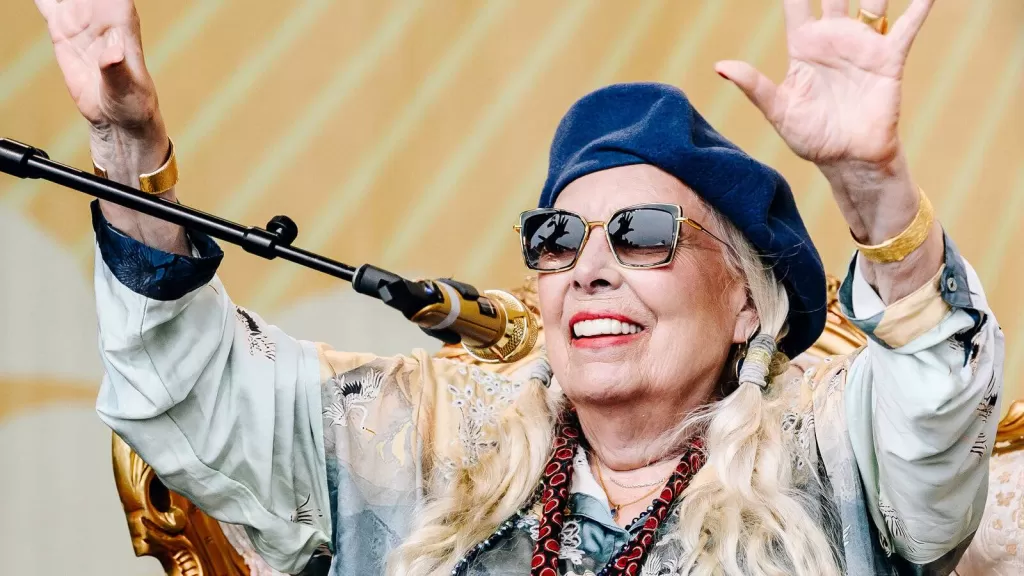 Joni Mitchell Takes the Stage: Political Outcry and Rare Performances at Hollywood Bowl